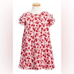 Kate Spade Girls Cherry Dress Sz 4yrs